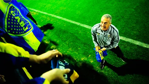La respuesta de Alfaro a un hincha en el entrenamiento