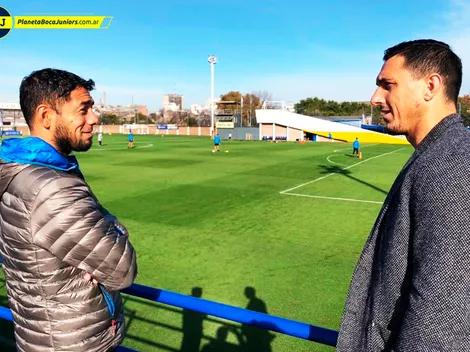 Jerez visitó el club y habló con Burdisso