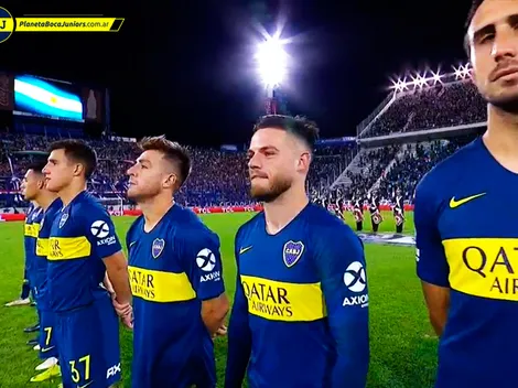 Nández explicó su gesto a la gente de Vélez