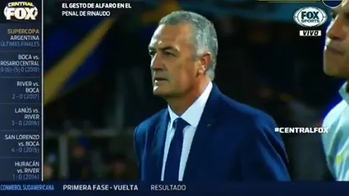 Increíble pero real: ¡Alfaro mufó a Rinaudo!