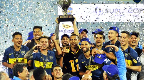 Supercampeón: un jugador de Boca tiene tres Supercopas