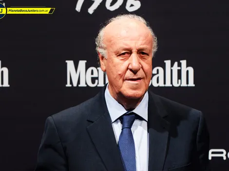Del Bosque, otro fanático de La Bombonera