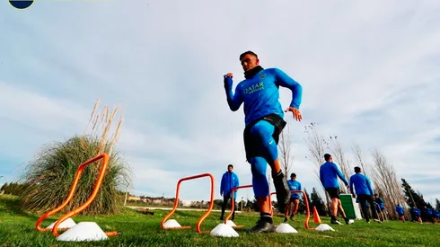 Tevez, con molestias