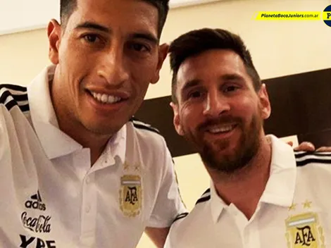 Gran gesto de Messi con los hijos de Andrada