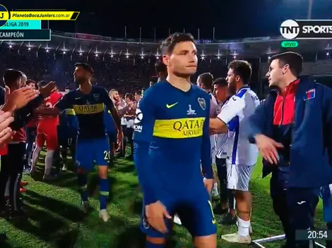 Zárate explicó por qué no saludó a los jugadores de Tigre