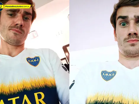 Otra camiseta de Boca para Griezmann