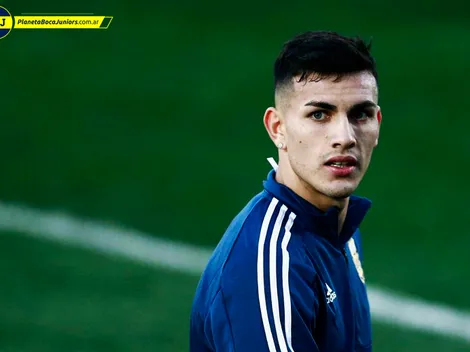 Pura calidad: golazo de rabona de Paredes en la práctica de la selección