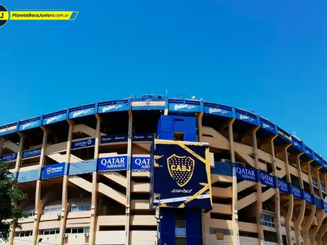 Nuevo cartel en La Bombonera