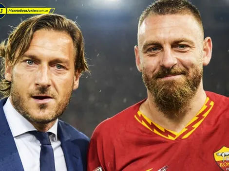 De Rossi se entrena junto a Totti