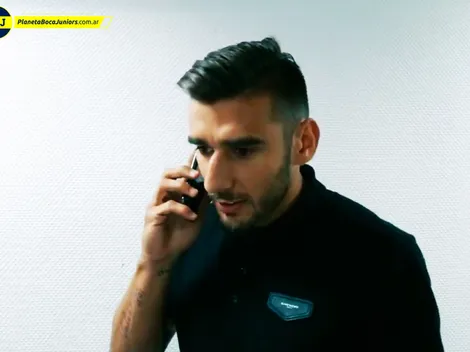 La curiosa presentación de Salvio en Boca