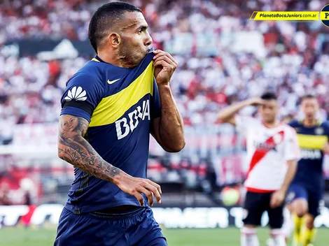Así le fue a Tevez jugando en Núñez