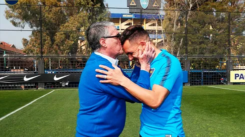 Emocionante: así celebro Boca el cumpleaños de Rojitas