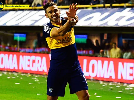 Salvio explicó su particular festejo