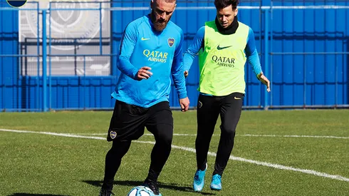 El primer equipo con De Rossi