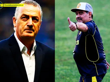 Alfaro y un mensaje especial para Maradona