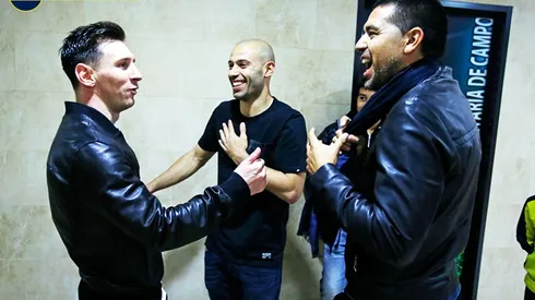¿Messi en la despedida de Román?