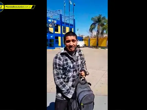 Un hincha se metió al club y le pidió una prueba a Alfaro