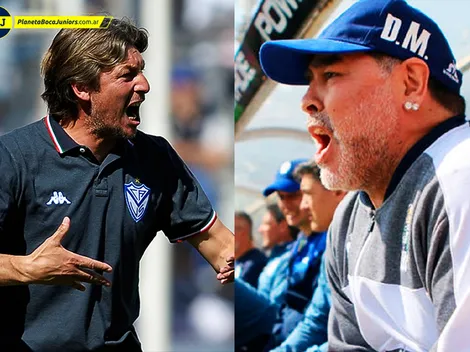 Maradona y un guiño a Heinze