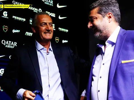 Angelici, firme sobre el futuro de Alfaro en Boca