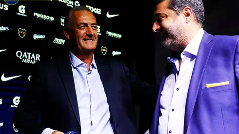Angelici, firme sobre el futuro de Alfaro en Boca