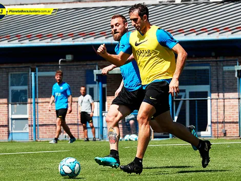 Alfaro probó dos equipos pensando en Lanús