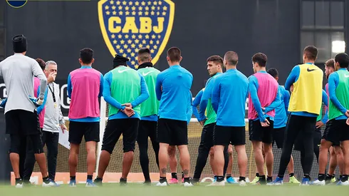 Boca volvió al trabajo con cuatro bajas