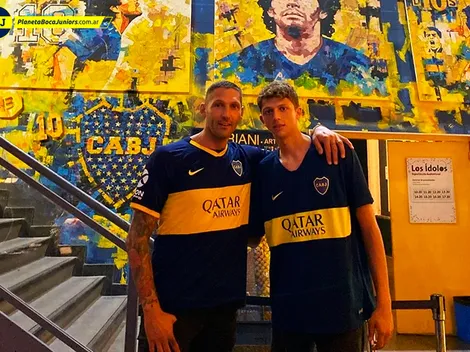 Materazzi se hizo un tatuaje bostero