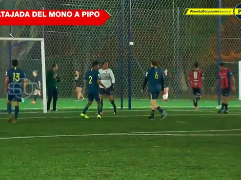 Intacto: el Mono le tapó un tiro libre a Gorosito