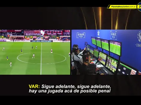 Apareció el video: así trabajó el VAR en el penal para River