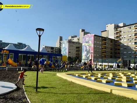 Nuevo parque social en La Boca