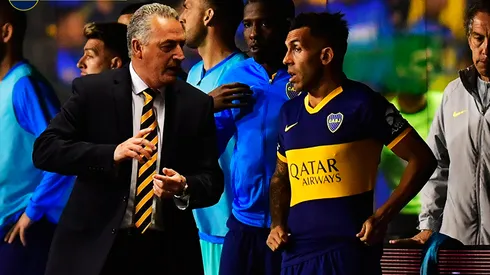 Fuerte respaldo de Tevez a Alfaro