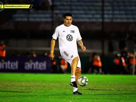 Intacto: las mejores jugadas de Riquelme en la despedida de Forlán