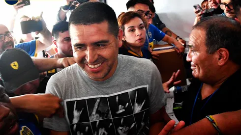 La emoción de un hincha que conoció a Riquelme