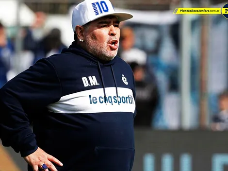 Maradona propuso un DT para Boca