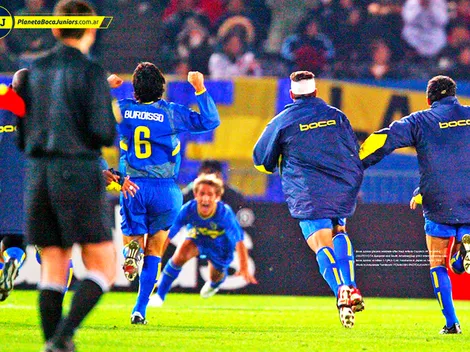 A 16 años, nuevas fotos históricas del Boca-Milan