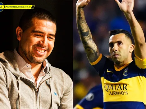 Riquelme contó cómo fue la llamada con Tevez
