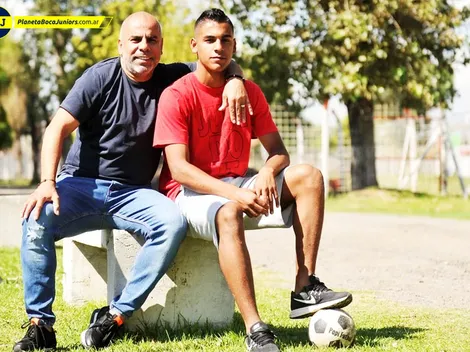 El hijo de Serna se sumó a las inferiores de Boca