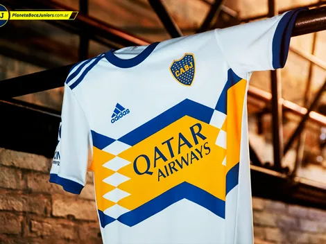 Números retro: así es la tipografía de la camiseta Adidas de Boca