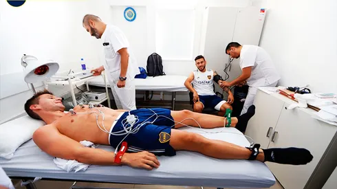 Boca estrenó nueva indumentaria