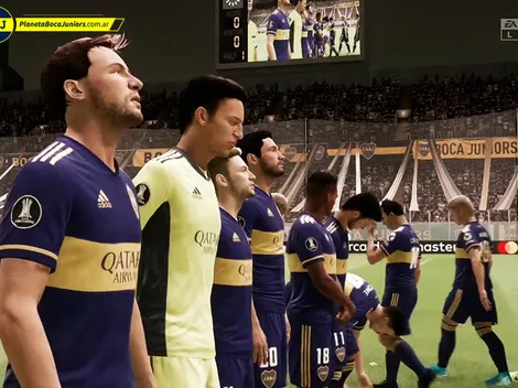 Así se ve Boca en el FIFA 20