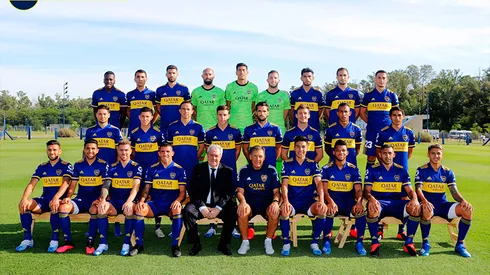 Cuatro jugadores no participaron de la foto institucional