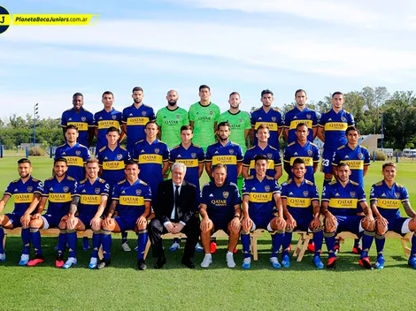 El backstage de las nuevas fotos institucionales de Boca