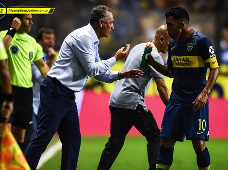 Tevez, ¿le tiró un palito a Alfaro?