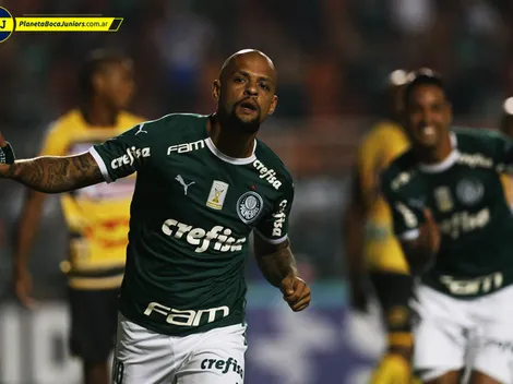 Felipe Melo le tiró un palazo a River