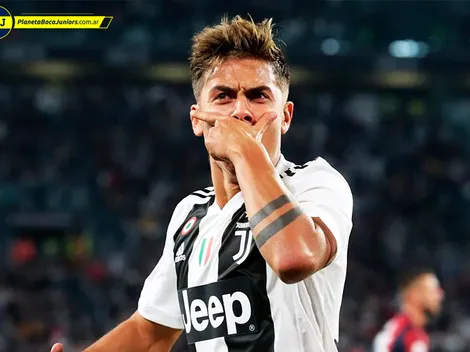 Dybala mostró su colección de camisetas y hay una de Boca