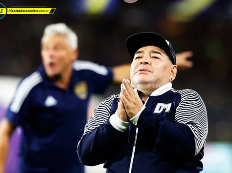 Maradona habló del homenaje que le hicieron en la Bombonera