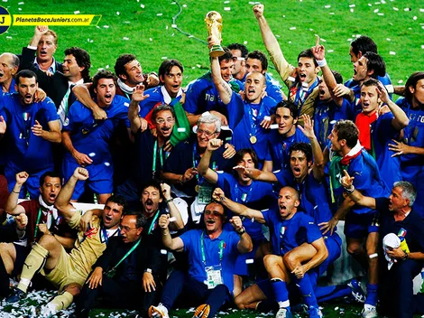 Un campeón del mundo con Italia, feliz por el título de Boca