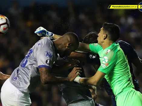 Andrada recordó el partido que atajó con la mandíbula rota