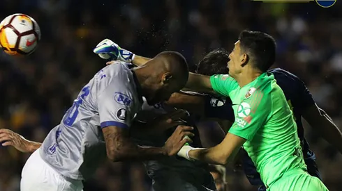 Andrada recordó el partido que atajó con la mandíbula rota