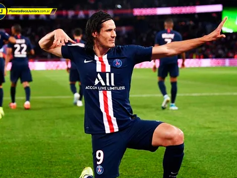 “Cavani puede ser el 9 de Boca”